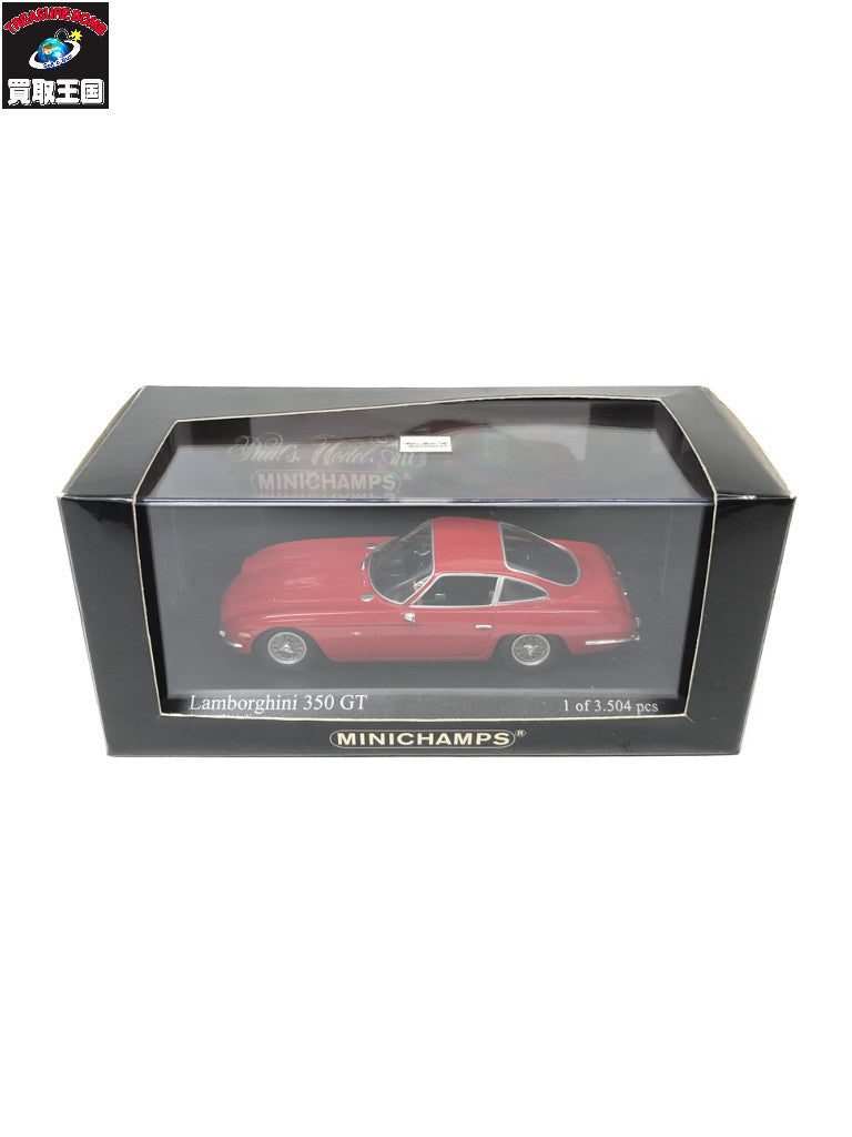 1/43 MINICHAMPS Lamborghini 350 GT Red スケールカー