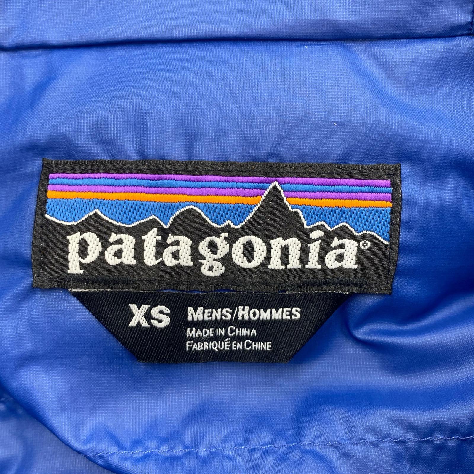 ダウンジャケット 00年製 FITZ ROY DOWN PARKA ブルー