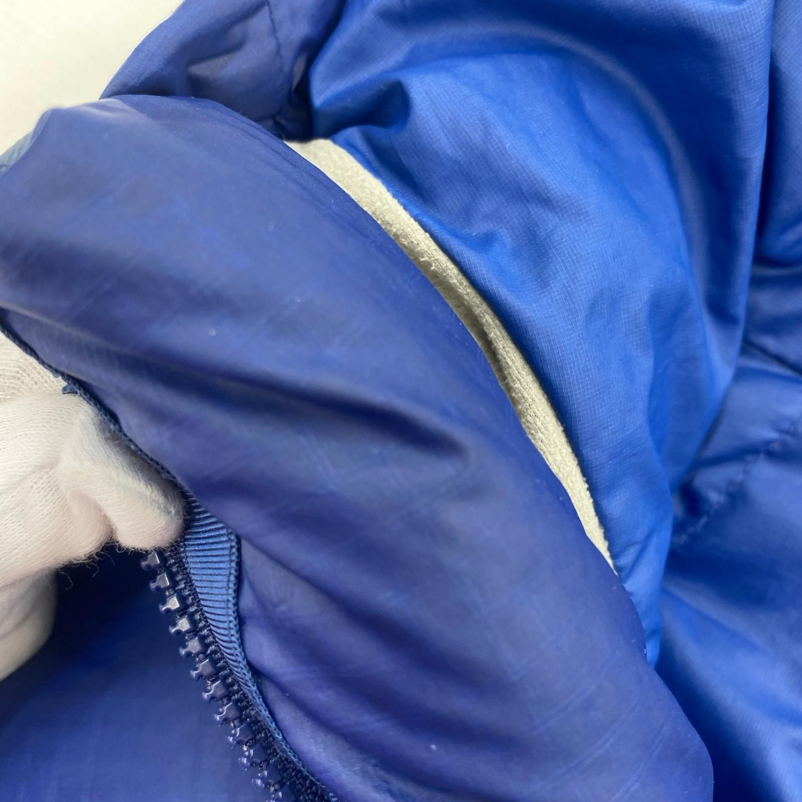ダウンジャケット 00年製 FITZ ROY DOWN PARKA ブルー