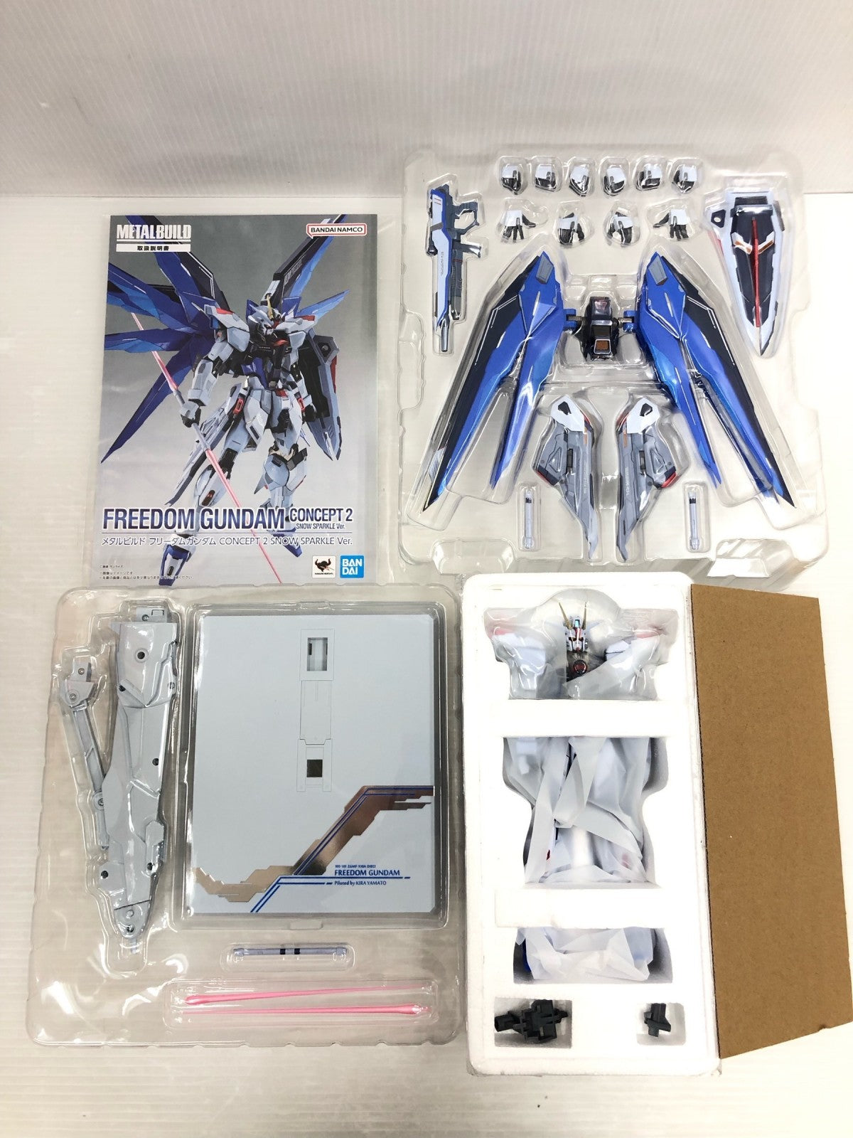 METAL BUILD ZGMF-X10A スノースパークルver フィギュア/グッズ