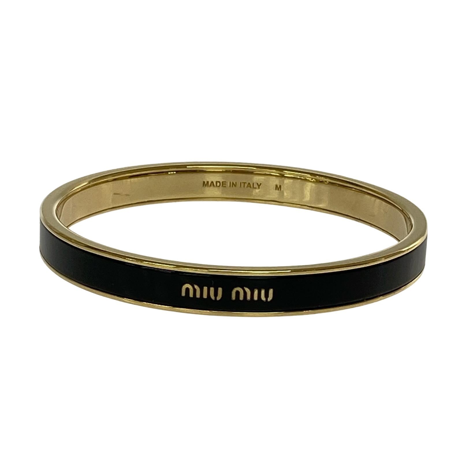 miumiu バングル ブレスレット 5JB408 箱付き