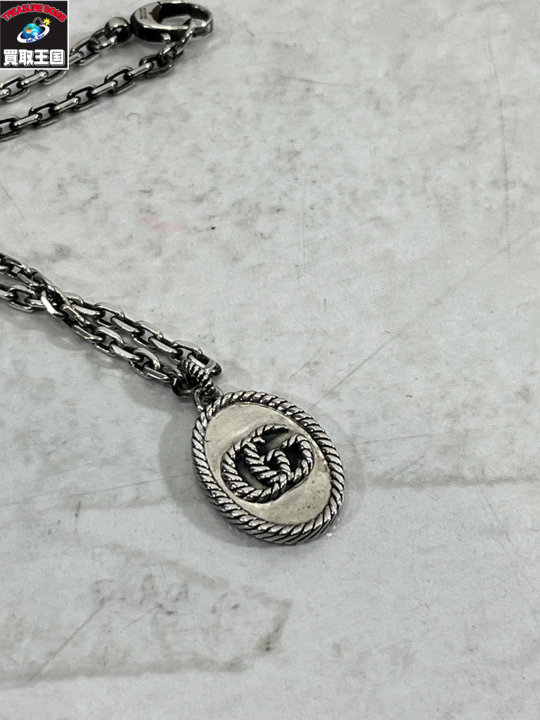 GUCCI ダブルG マーモント ネックレス
