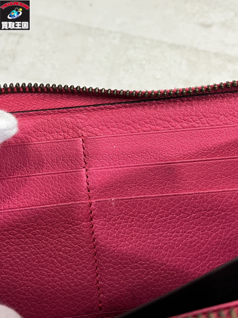 GUCCI 496317 ラウンドファスナー財布