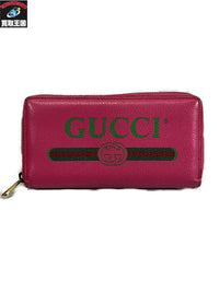 GUCCI 496317 ラウンドファスナー財布