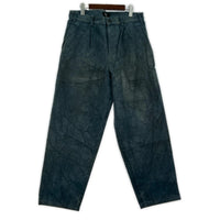 パンツ Canvas Volume Pleated Trouser 32 NVY