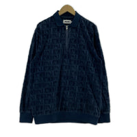 ポロシャツ Domino Jacquard 1/4 Zip Polo L NVY L