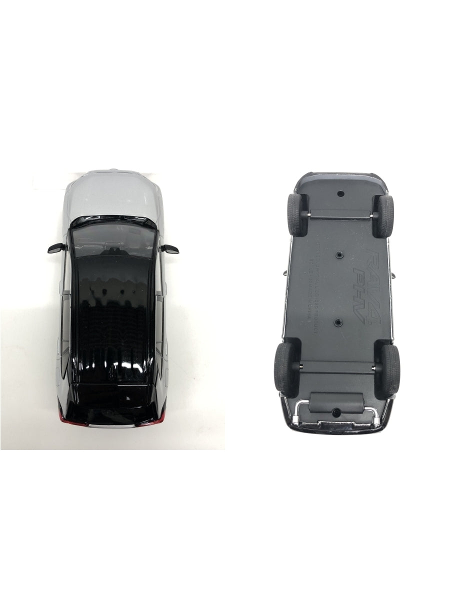 RAV4 PHV アティチュードブラックマイカ×シルバーメタリック カラーサンプル