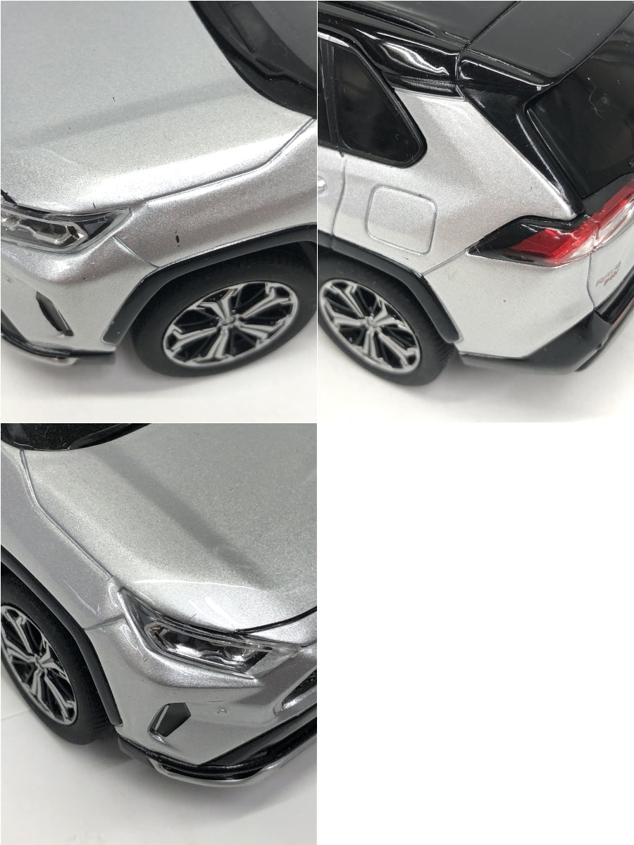 RAV4 PHV アティチュードブラックマイカ×シルバーメタリック カラーサンプル
