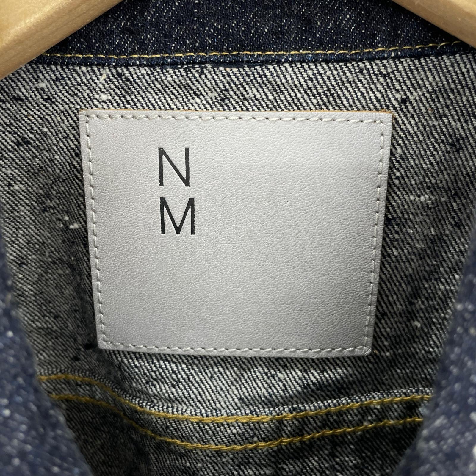 デニムジャケット new manual LV TRUCKER JACKET (F) フリー ブルー