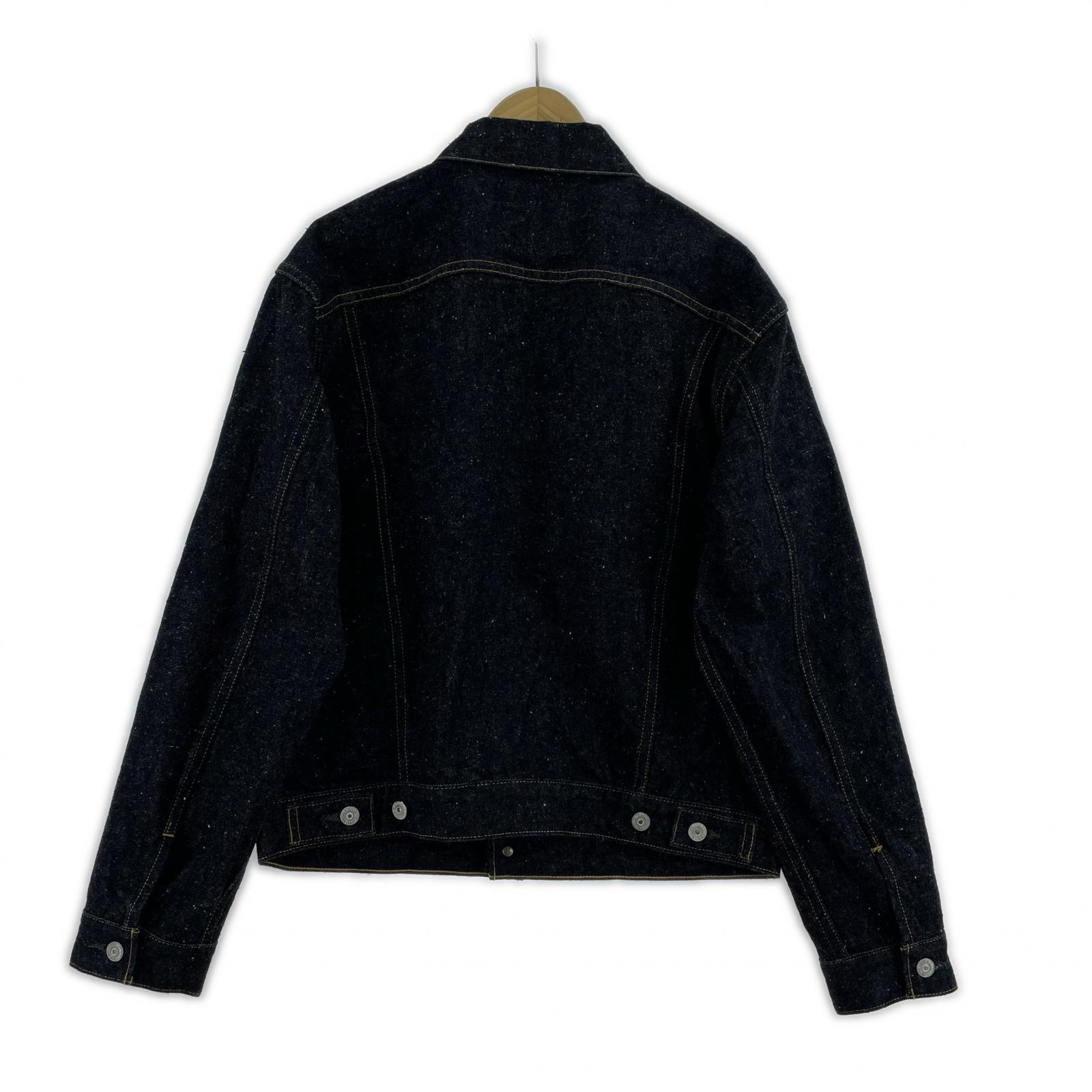 デニムジャケット new manual LV TRUCKER JACKET (F) フリー ブルー