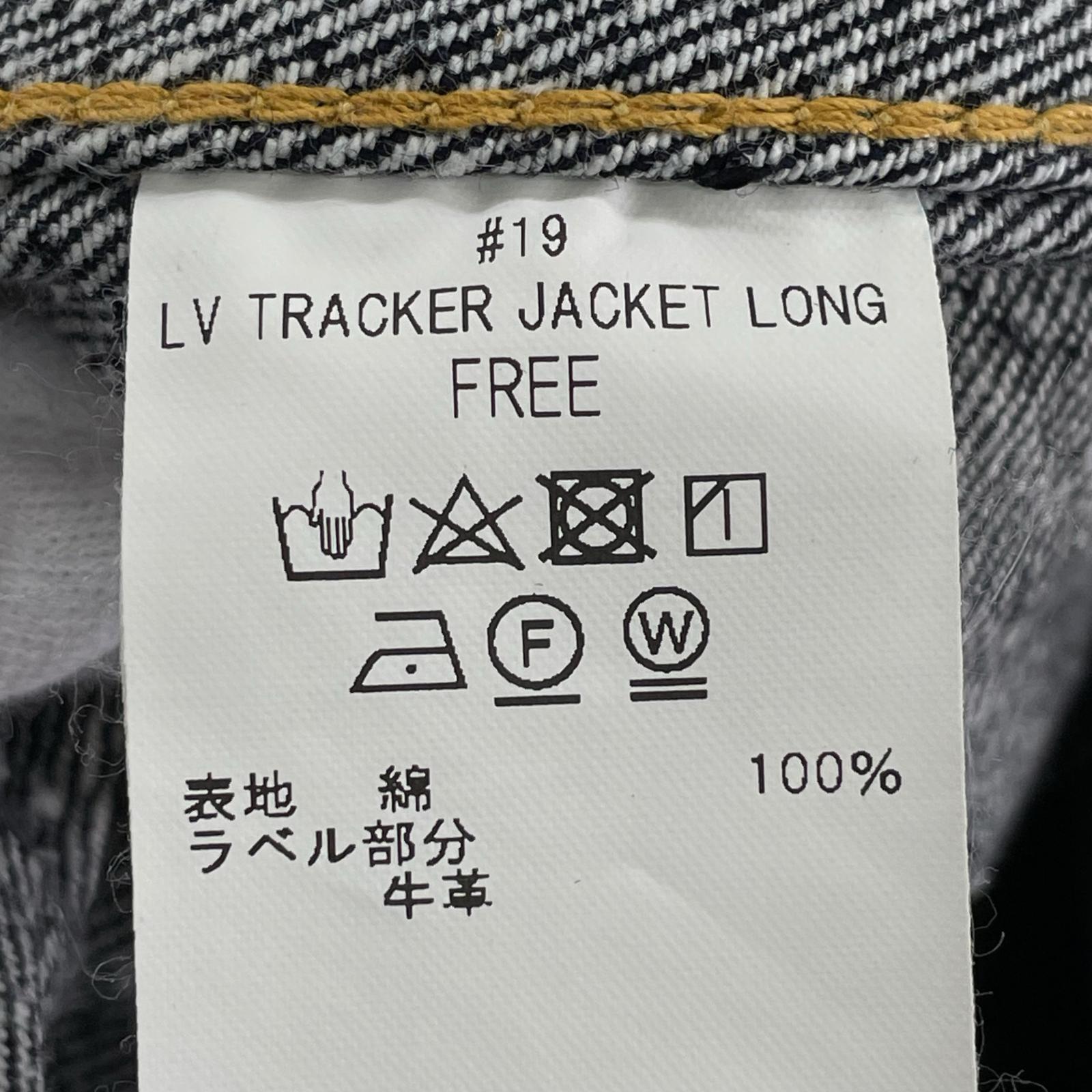 デニムジャケット new manual LV TRUCKER JACKET (F) フリー ブルー
