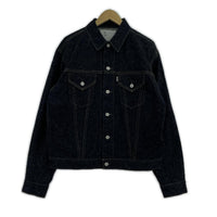 デニムジャケット new manual LV TRUCKER JACKET (F) フリー ブルー