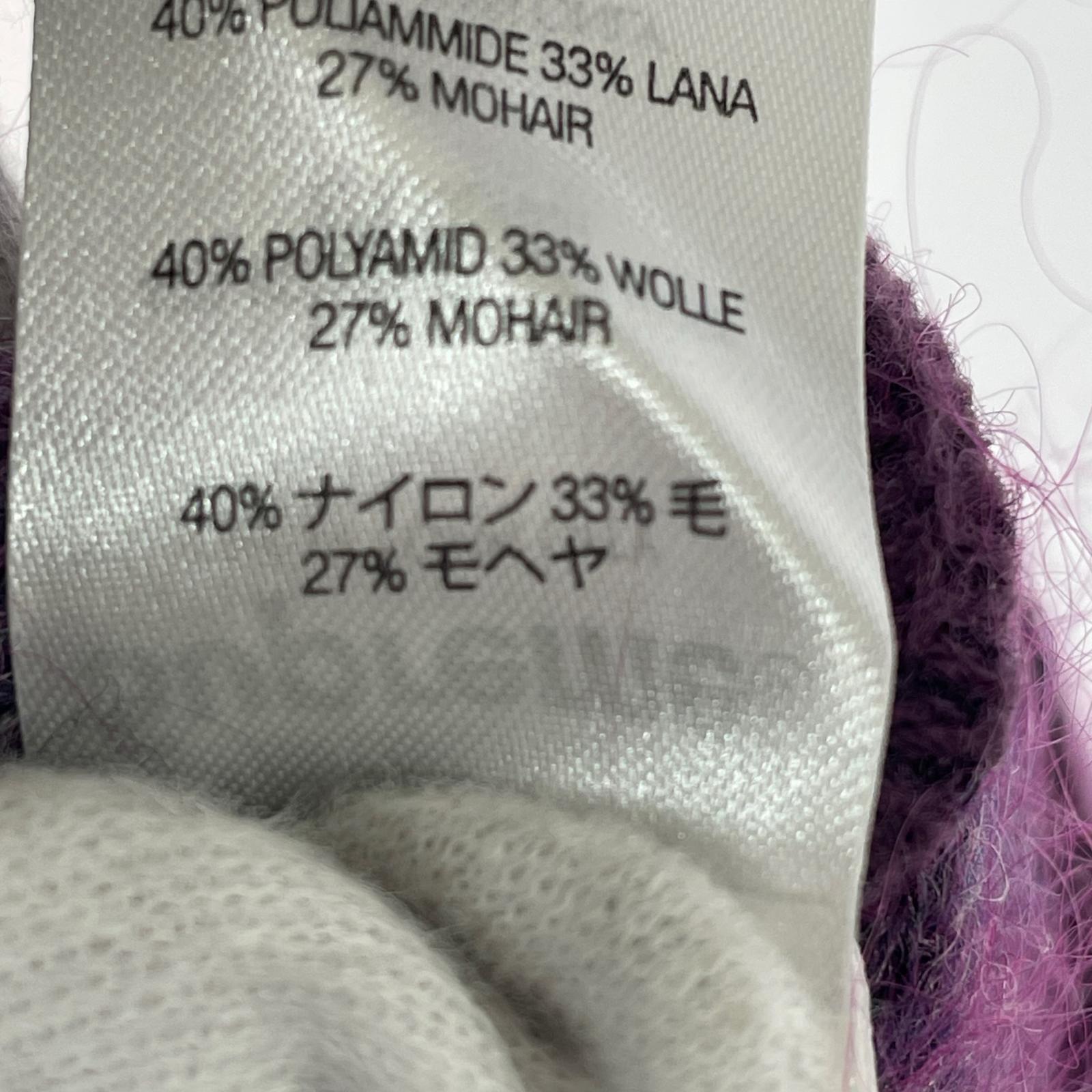 ニットキャップ Mohair Beanie / Purple パープル