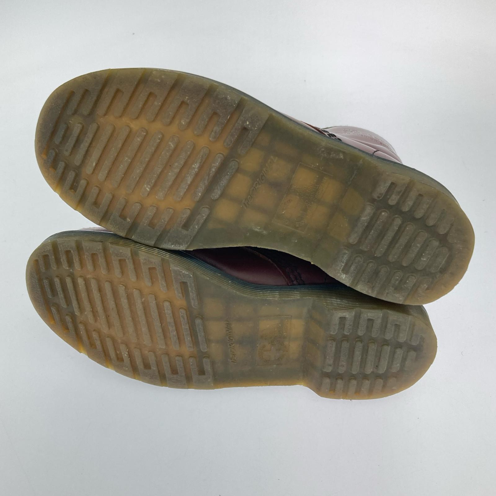 ブーツ Dr.Martens 8ホールブーツ 赤 (UK6)