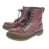 ブーツ Dr.Martens 8ホールブーツ 赤 (UK6)
