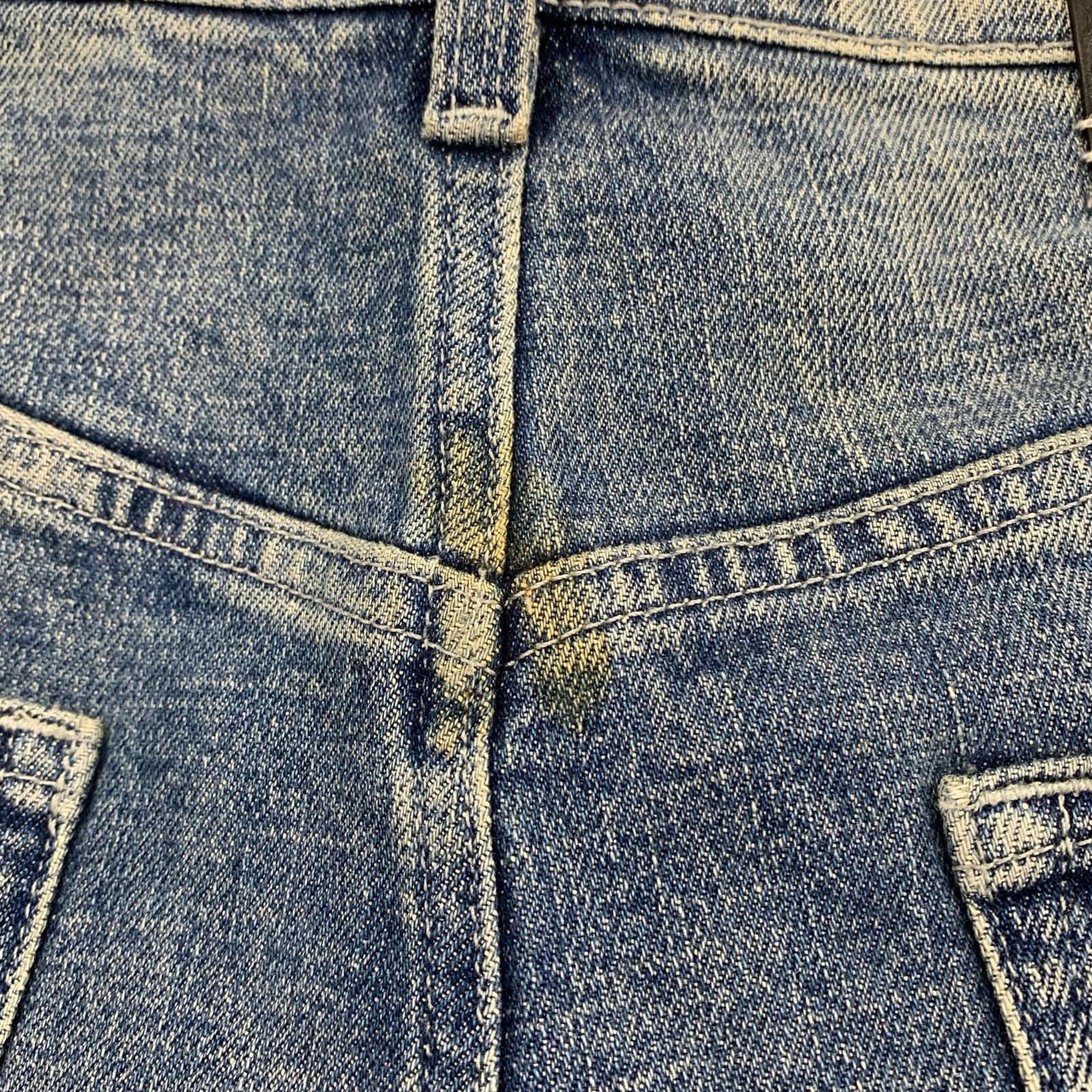 デニムパンツ fax copy express XL ブルー