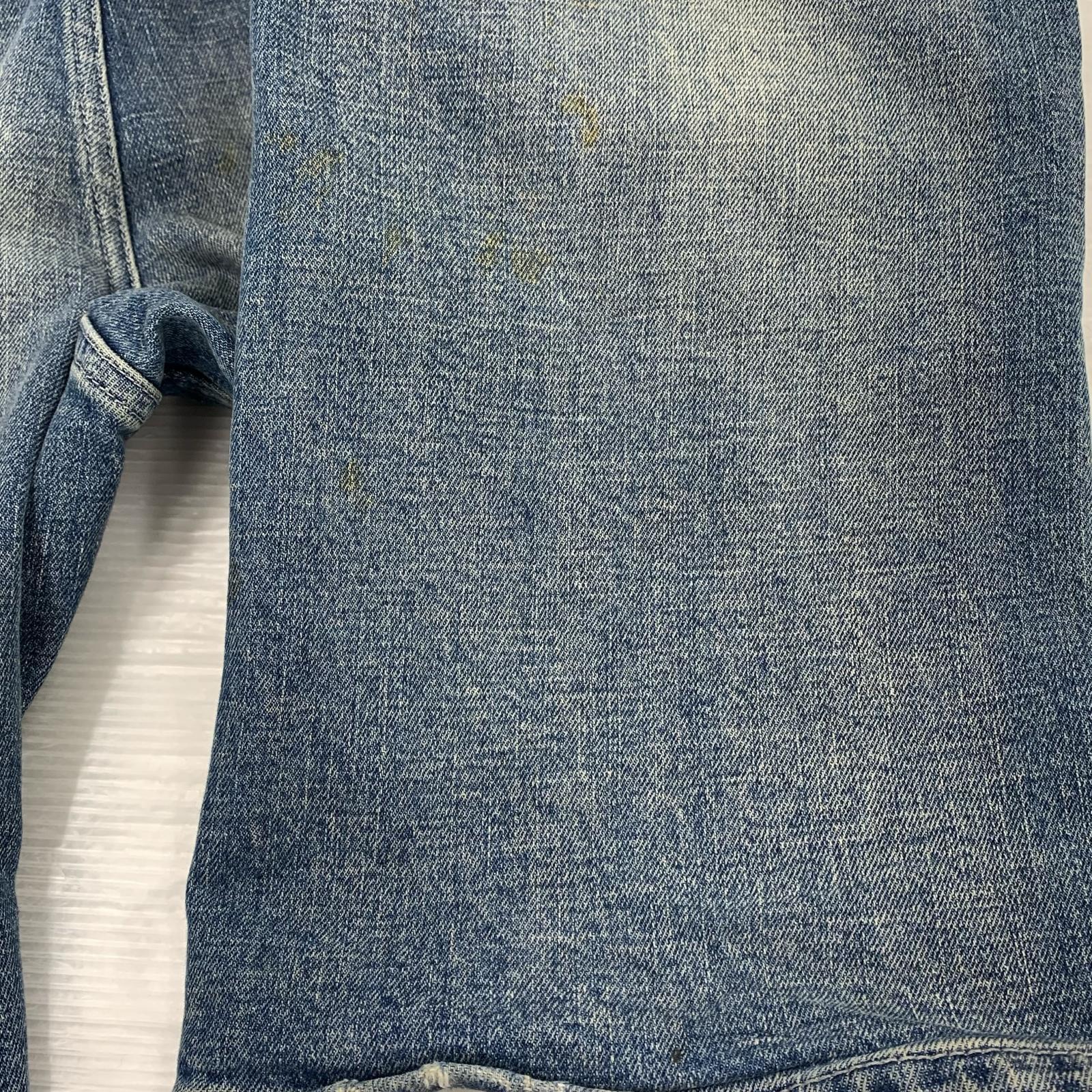 デニムパンツ fax copy express XL ブルー