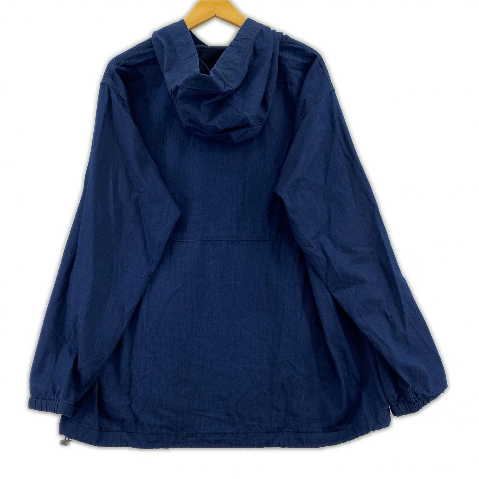 長袖シャツ pure blue japan フーディプルオーバーシャツ(4)