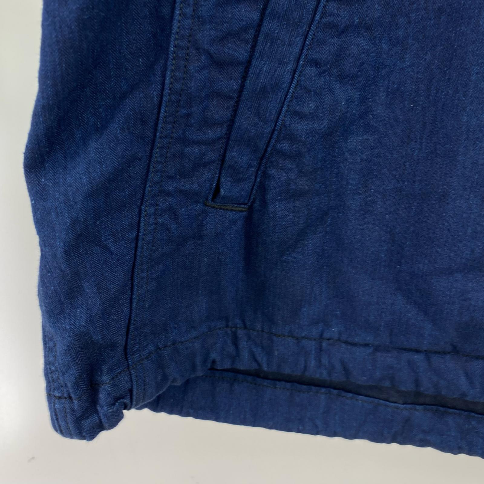 長袖シャツ pure blue japan フーディプルオーバーシャツ(4)