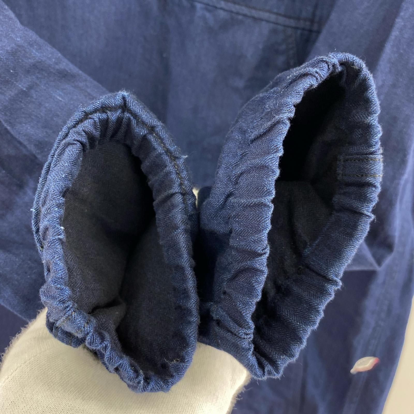 長袖シャツ pure blue japan フーディプルオーバーシャツ(4)