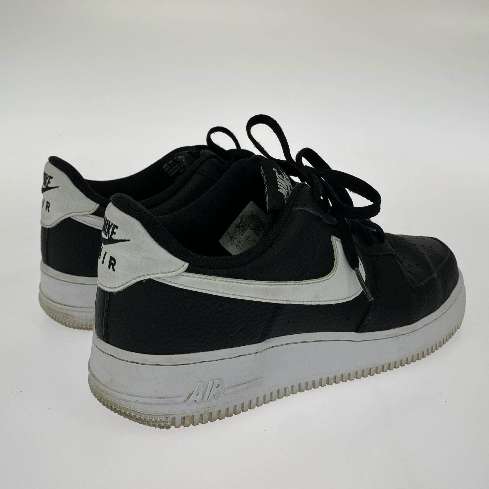 スニーカー AIR FORCE 1 27cm 黒白 27cm (US9 UK8 1/2 EU44) ブラック