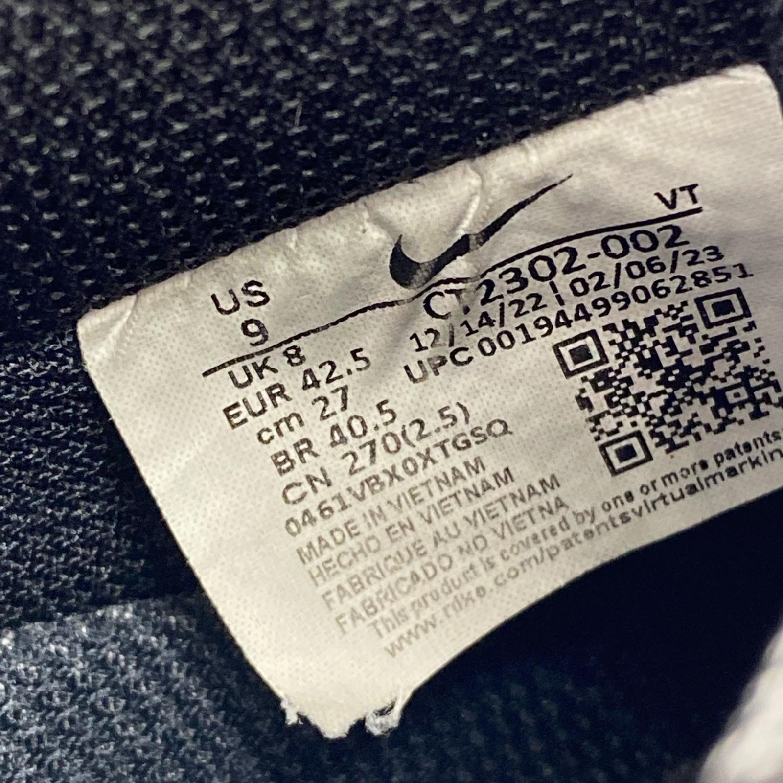 スニーカー AIR FORCE 1 27cm 黒白 27cm (US9 UK8 1/2 EU44) ブラック