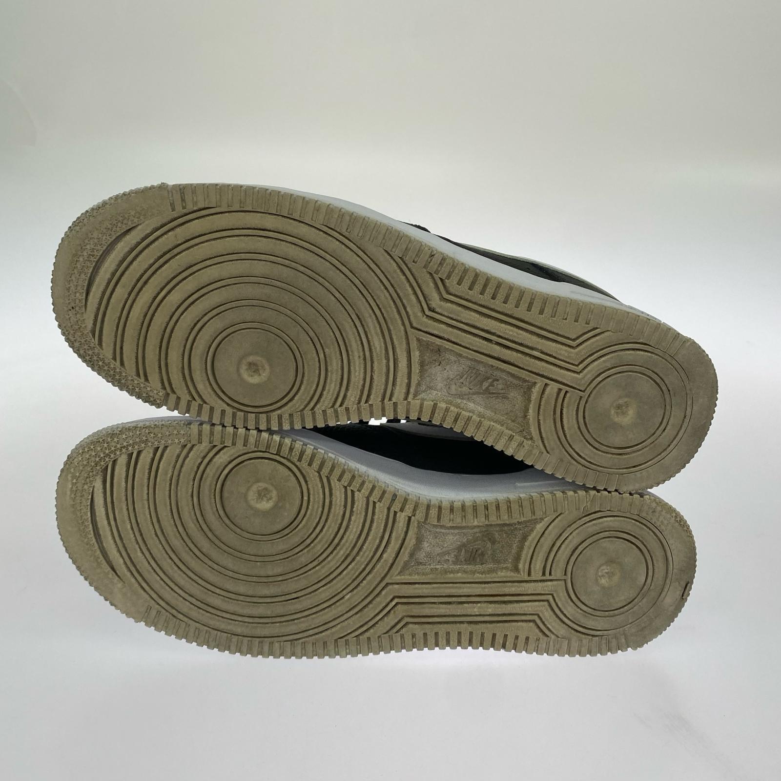 スニーカー AIR FORCE 1 27cm 黒白 27cm (US9 UK8 1/2 EU44) ブラック