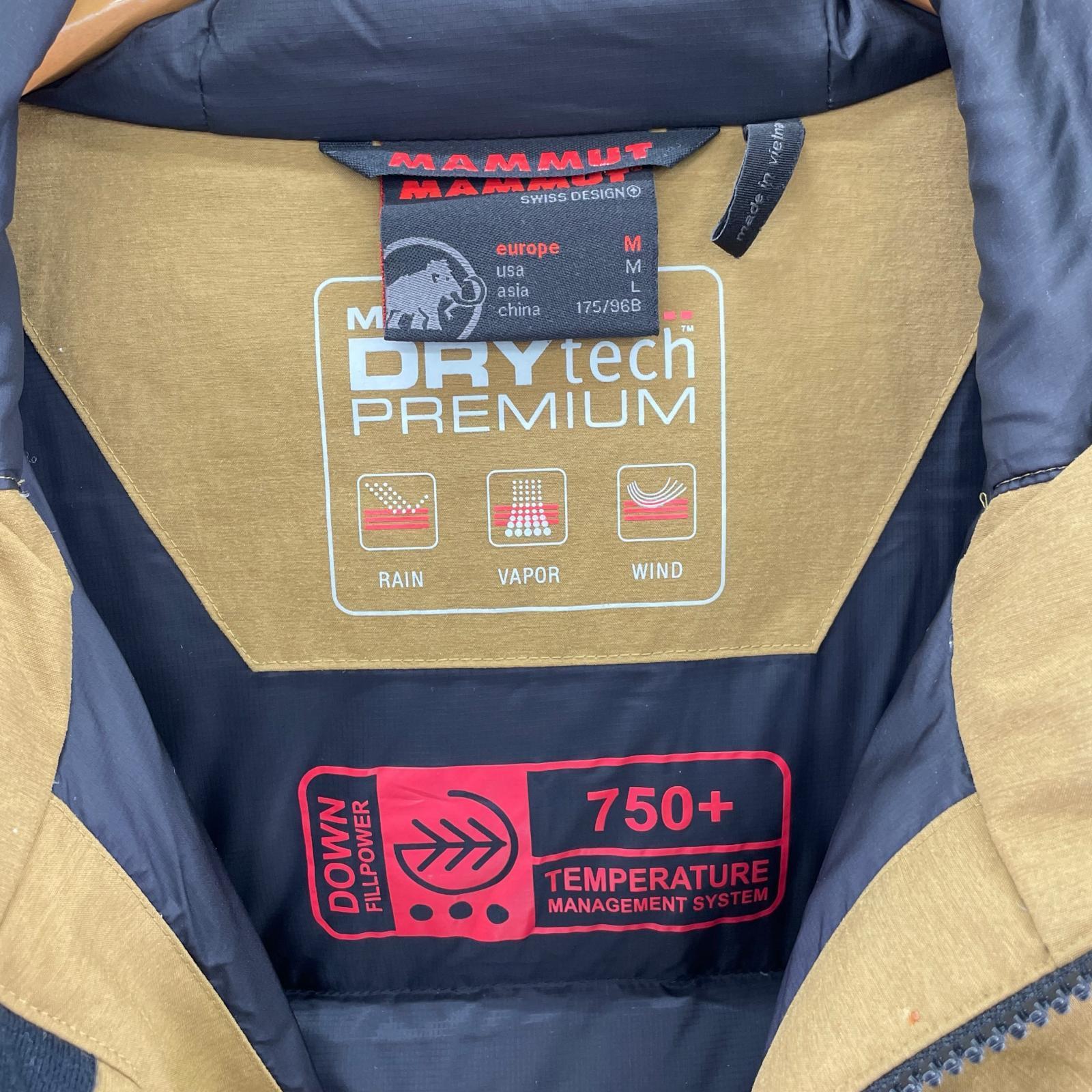 ダウンジャケット DRYtech Prime Down Coat (L) 茶 M