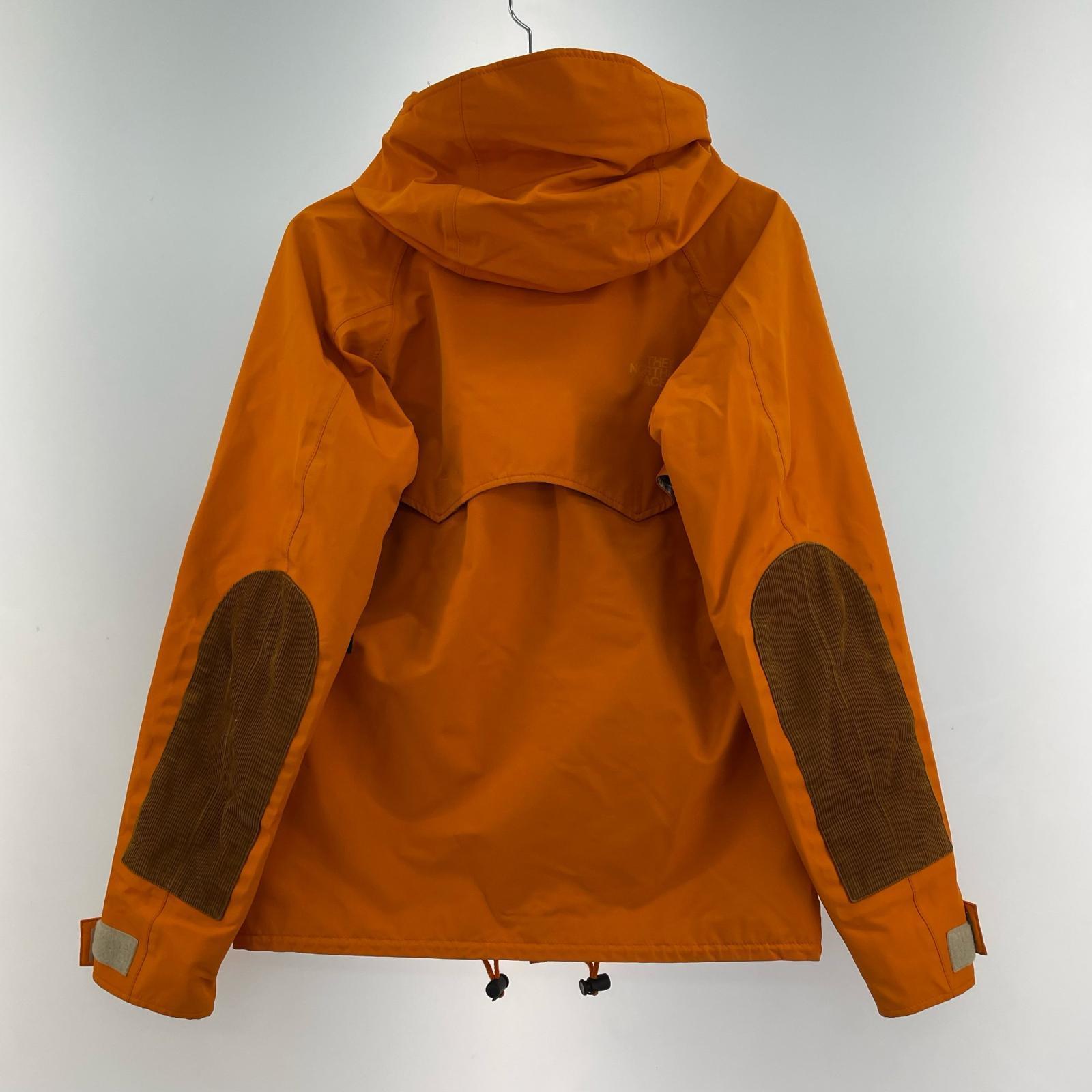 マウンテンパーカー ×THE NORTH FACE GORE-TEX エルボーパッチ S オレンジ