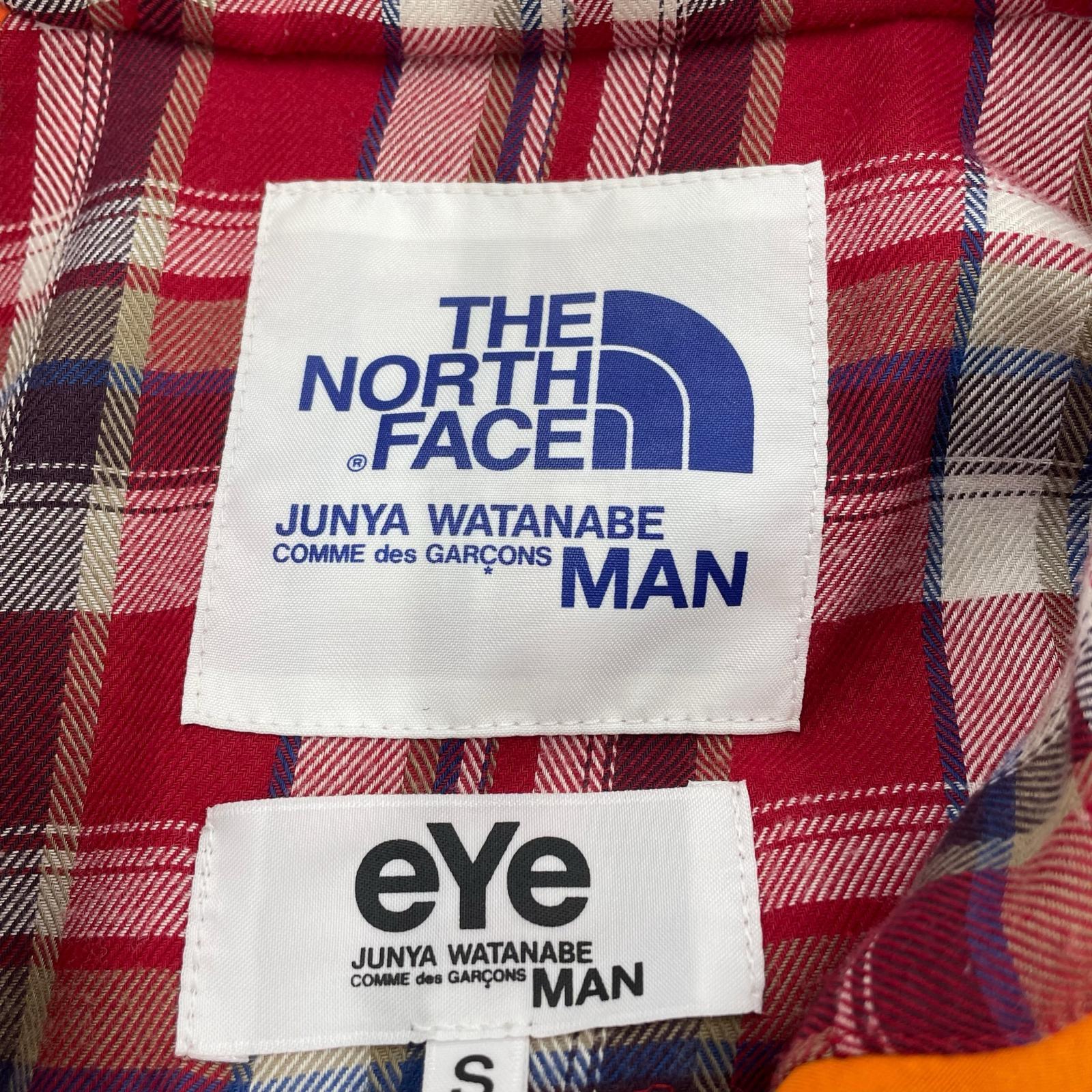 マウンテンパーカー ×THE NORTH FACE GORE-TEX エルボーパッチ S オレンジ