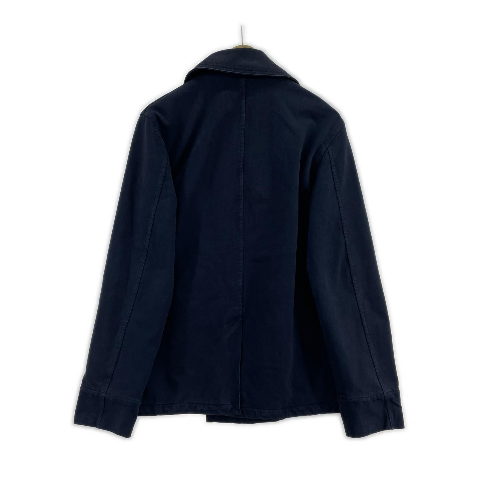 ジャケット コットン Pコート ネイビー (XS) ネイビー