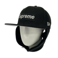 キャップ ×NEW ERA 21AW Earflap Box Logo ブラック