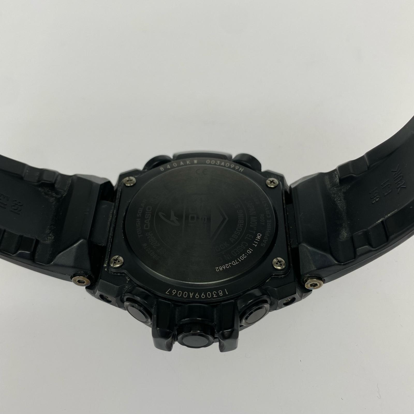 腕時計 G-STEEL 黒 ブラック