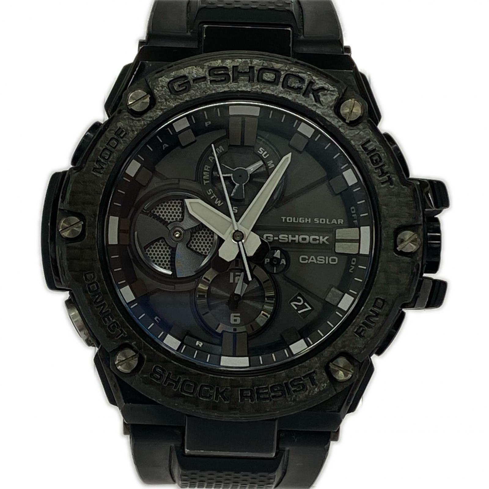 腕時計 G-STEEL 黒 ブラック