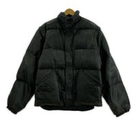 ダウンジャケット schott 80s USA製 レザーダウンジャケット 黒 (36) ブラック