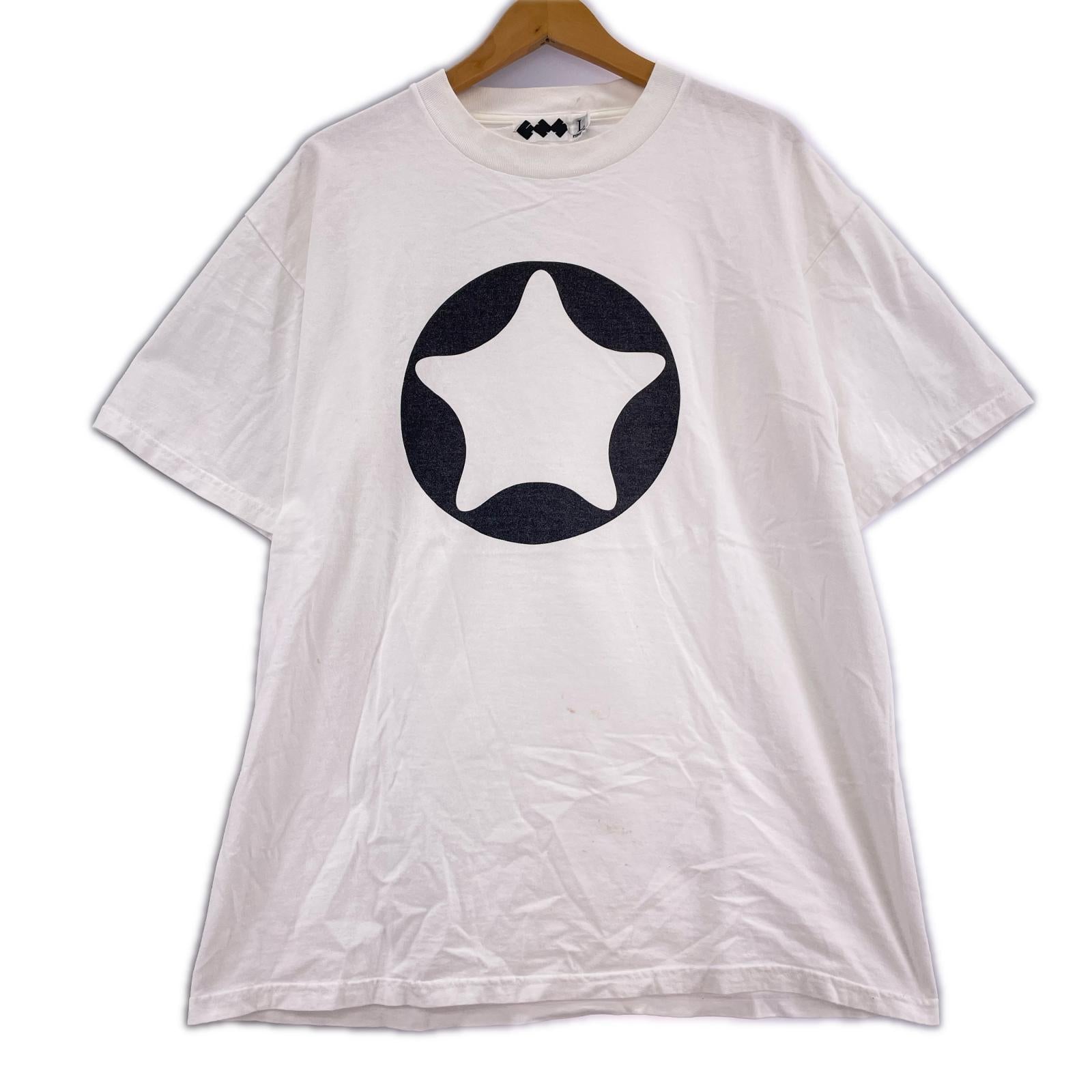 半袖Tシャツ スター 白 L ホワイト
