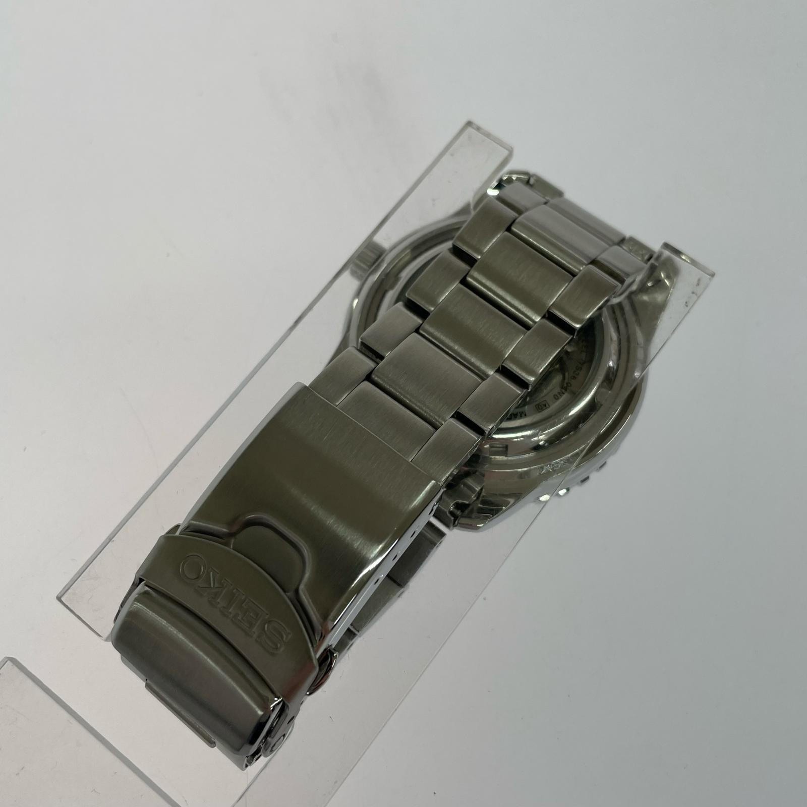 腕時計 SEIKO 5 スペクター 自動巻 シルバー