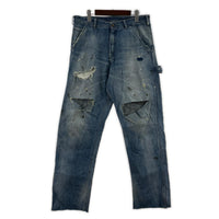 パンツ DENIM PANTS PAINTER M ブルー