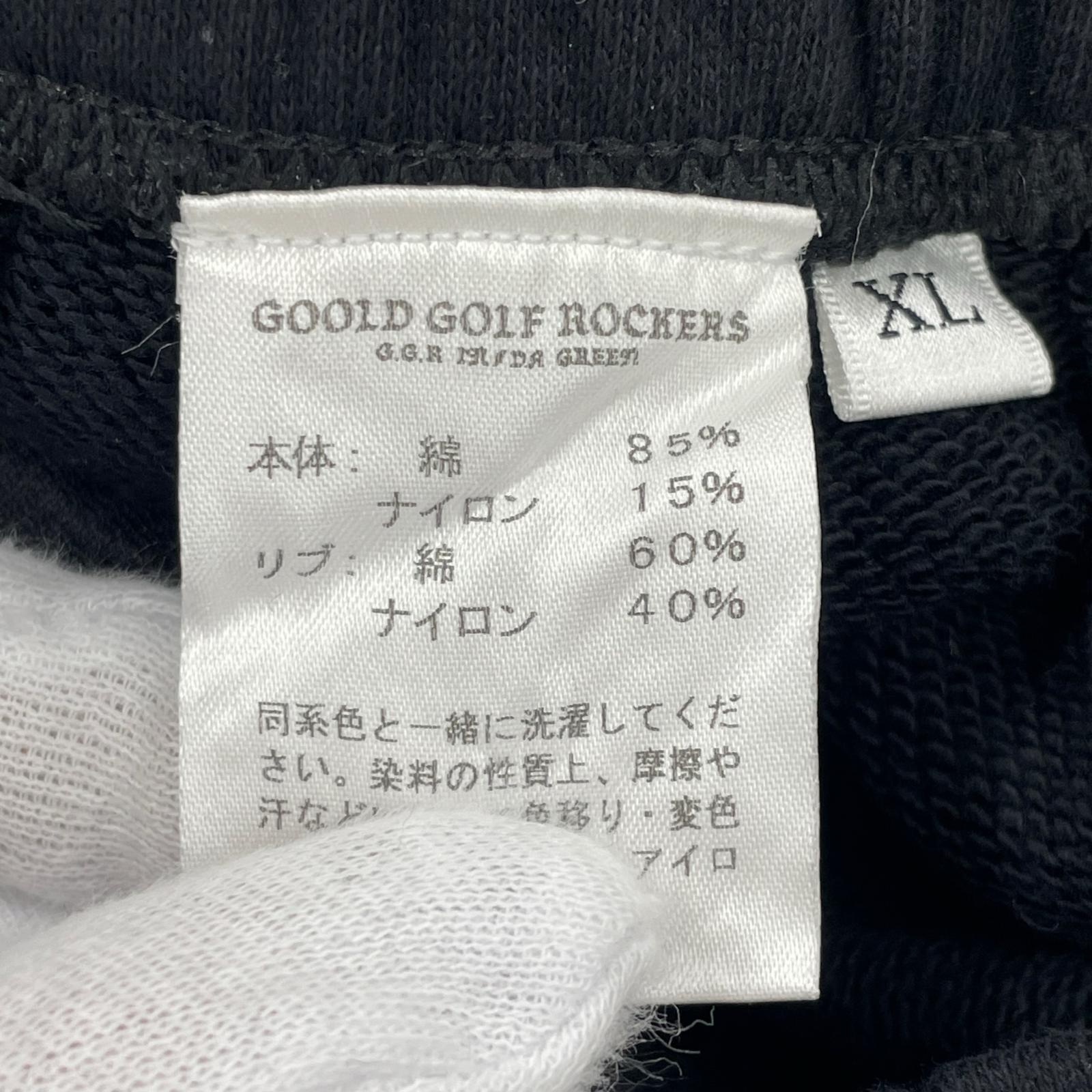 パンツ GOOLD GOLF ROCKERS スウェットパンツ 黒 (XL) ブラック