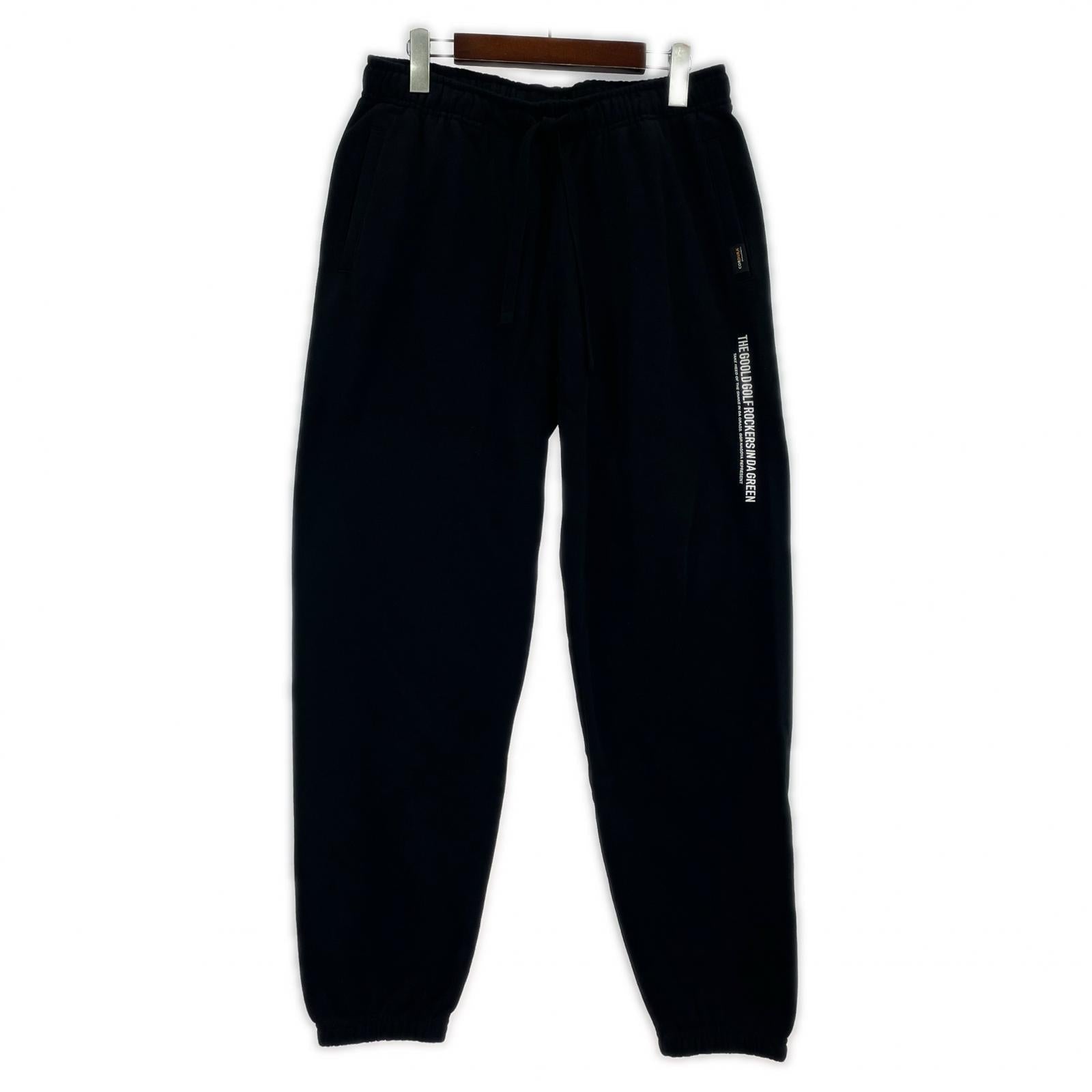 パンツ GOOLD GOLF ROCKERS スウェットパンツ 黒 (XL) ブラック