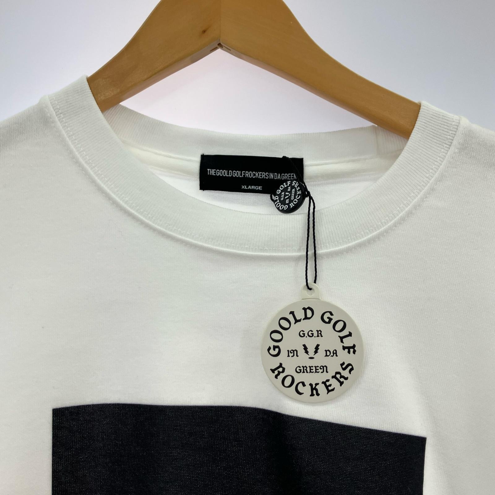 長袖Tシャツ GOOLD GOLF ROCKERS 白 (XL) ホワイト
