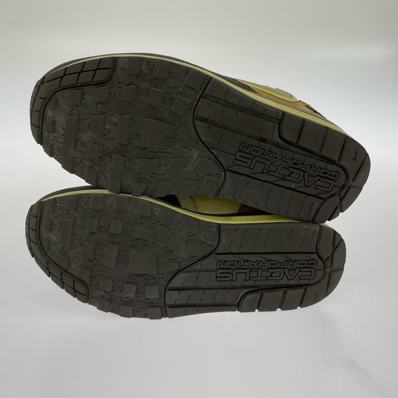 スニーカー Travis Scott Air Max 1 CACT.US Brown 24.5cm (US6 1/2 UK6 EU39) ベージュ