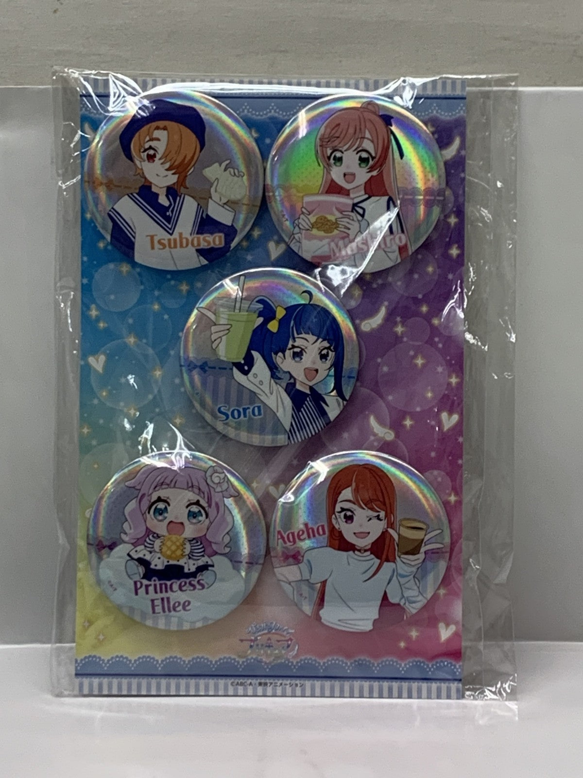 ひろがるスカイプリキュア アクリルスタンド オーロラ缶バッジセット フィギュア/グッズ
