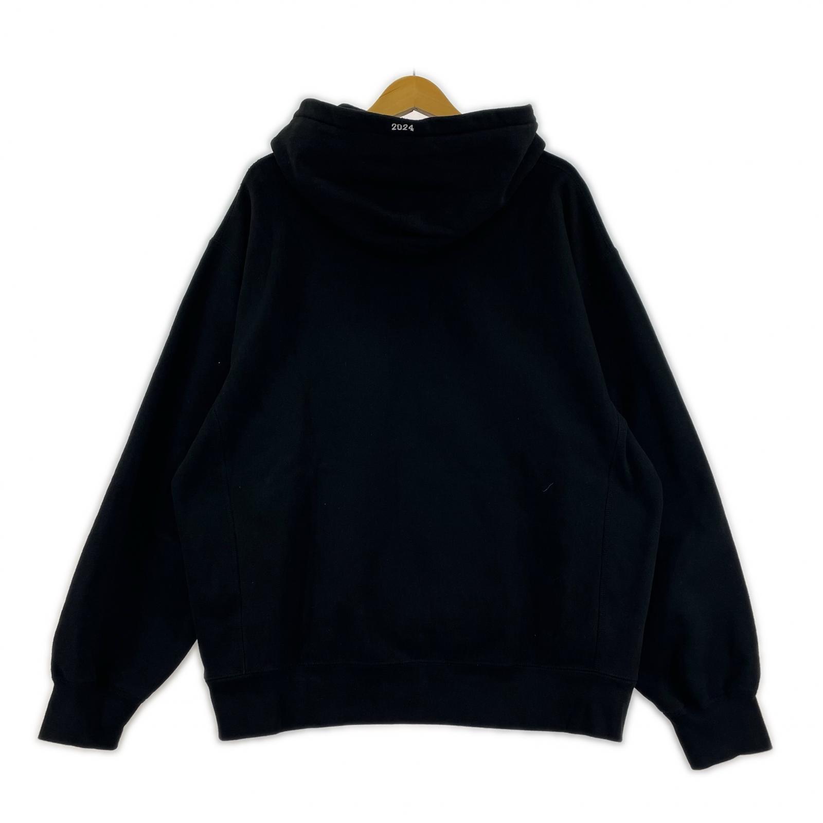 パーカー 24SS Futura Logo Hooded Sweatshirt (L) L ブラック