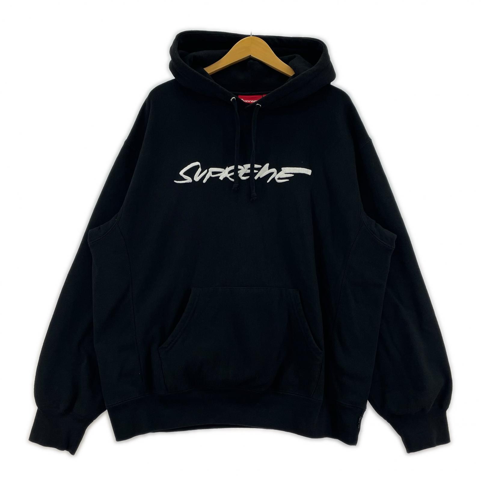 パーカー 24SS Futura Logo Hooded Sweatshirt (L) L ブラック