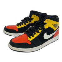 スニーカー AIR JORDAN 1 MID SE 27cm BLK 27cm (US9 UK8 1/2 EU44) ブラック