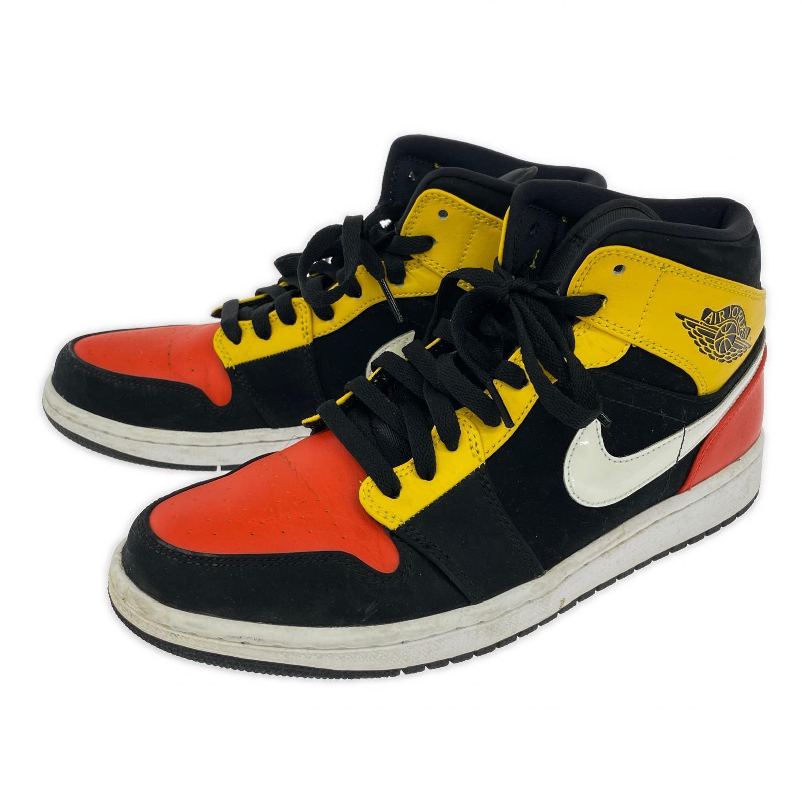 スニーカー AIR JORDAN 1 MID SE 27cm BLK 27cm (US9 UK8 1/2 EU44) ブラック