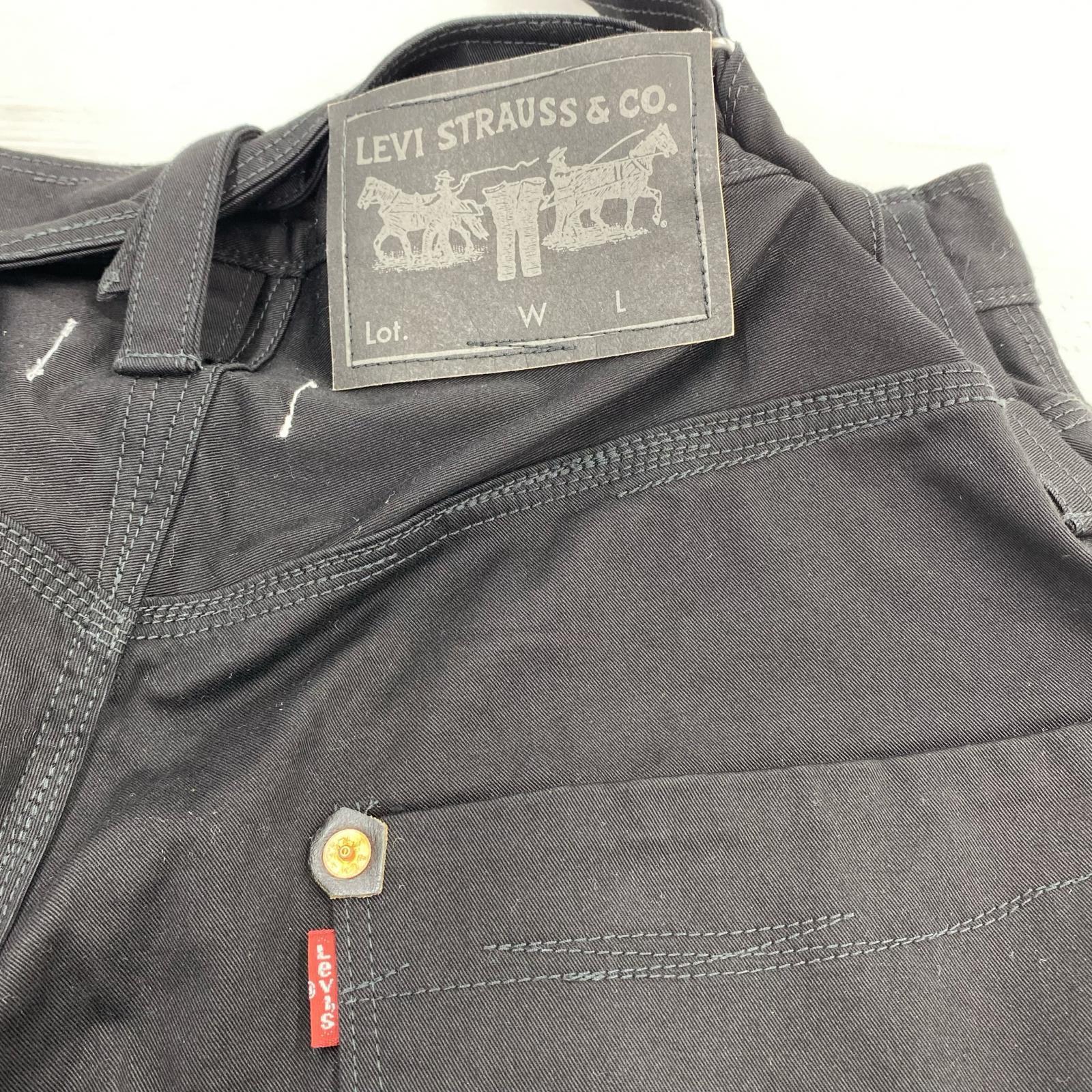 デニムパンツ × Levi's 23AW 綿ウレタンストレッチチノ(XL) ブラック