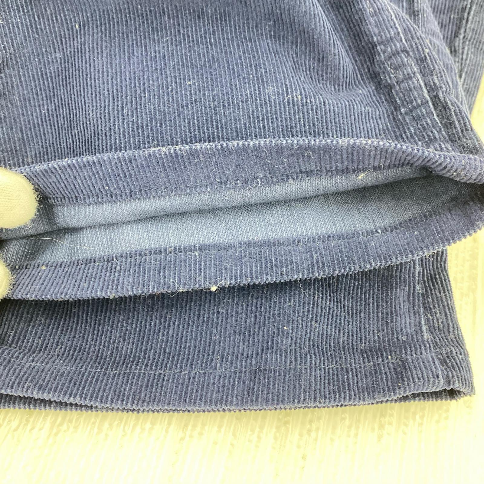 パンツ 60s コーデュロイ 紺(31)
