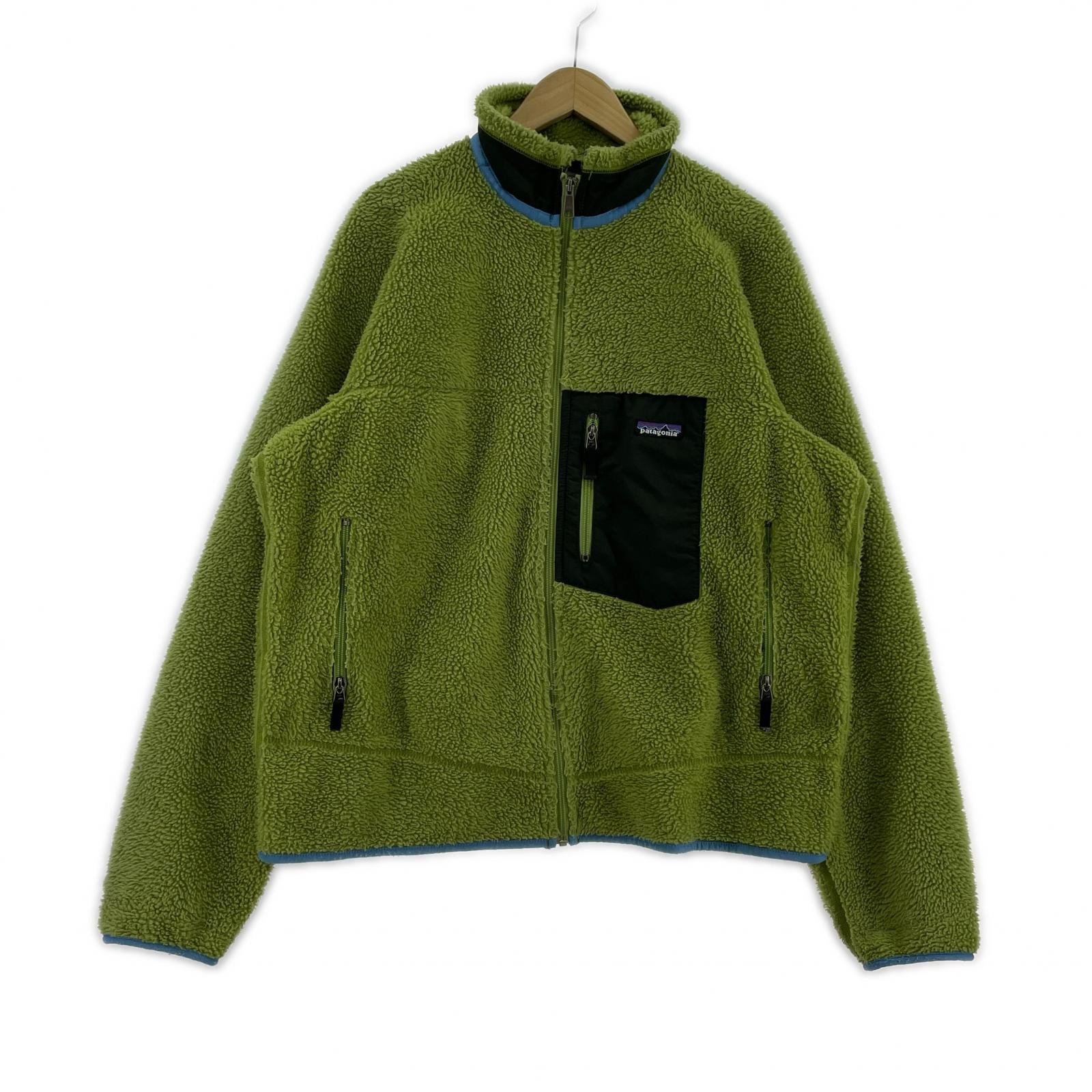 ジャケット 06s クラシックレトロX フリースジャケット 黄緑 L L グリーン